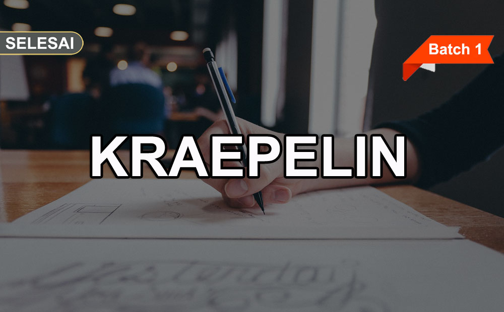 Training KRAEPELIN Online (Batch 1)