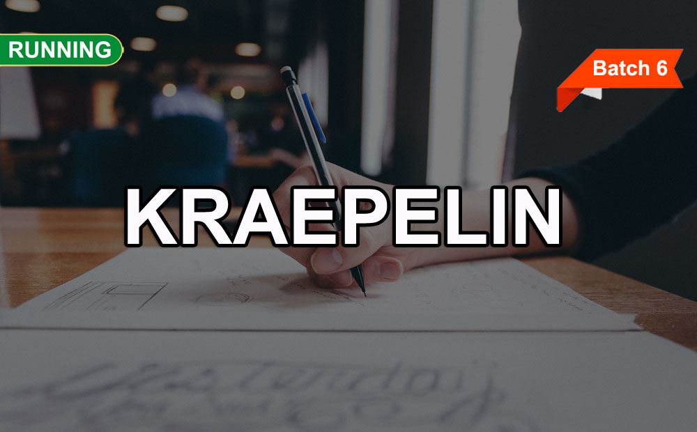 Training KRAEPELIN Online (Batch 6)