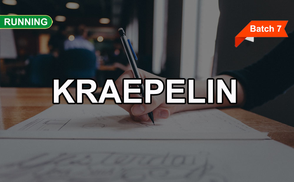 Training KRAEPELIN Online (Batch 7)